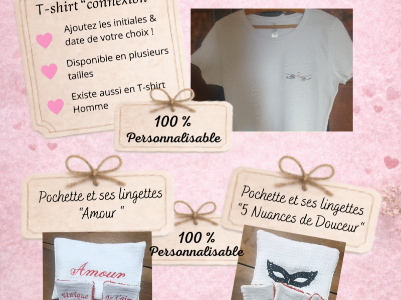 🌸 Idée cadeau Saint-Valentin – Céline Braud'erie 🌸