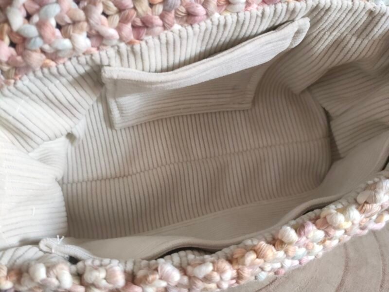 Sac boho chic pastels