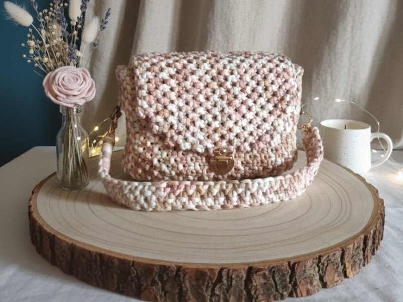 Sac boho chic pastels