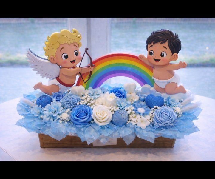 Composition fondants et bois 30€