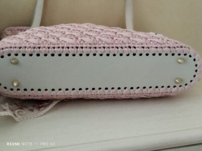 Sac cabas rose