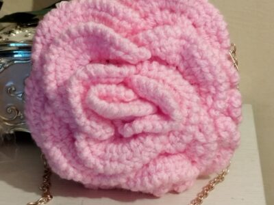 Sac forme de rose