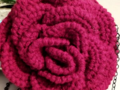Sac forme de rose