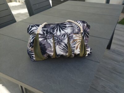 Sac à main tropical & kaki