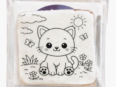 Biscuit à peindre