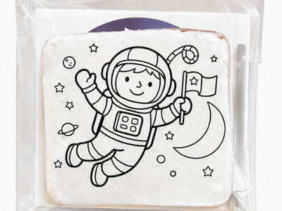 Biscuit à peindre