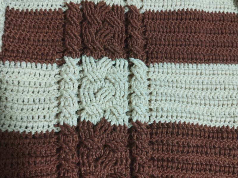 Pull-over au crochet