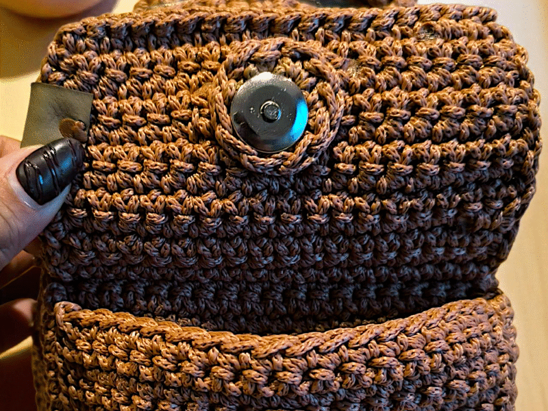 ✨ Le Petit Mirage – Sac à dos revisité au crochet