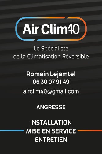 Installation/mise en service/ entretien de climatisation réversible