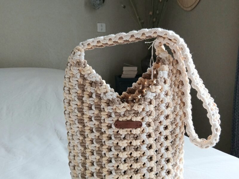 Sac macramé