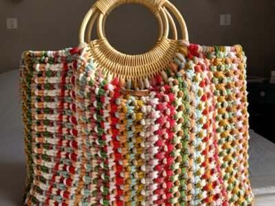 Sac macramé taille Xl