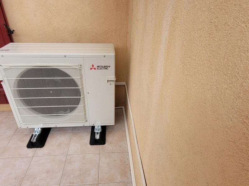 Installation de pompe à chaleur air/air