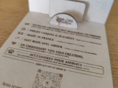 Supports professionnels personnalisés pour artisans & créateurs