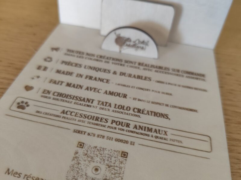 Supports professionnels personnalisés pour artisans & créateurs