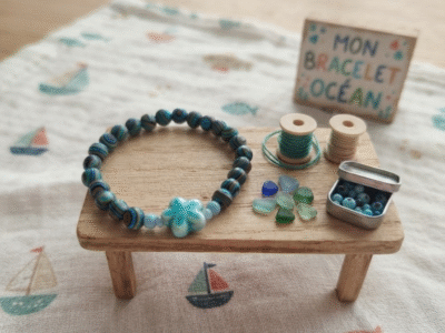 BRACELETS EN PERLES DE VERRE