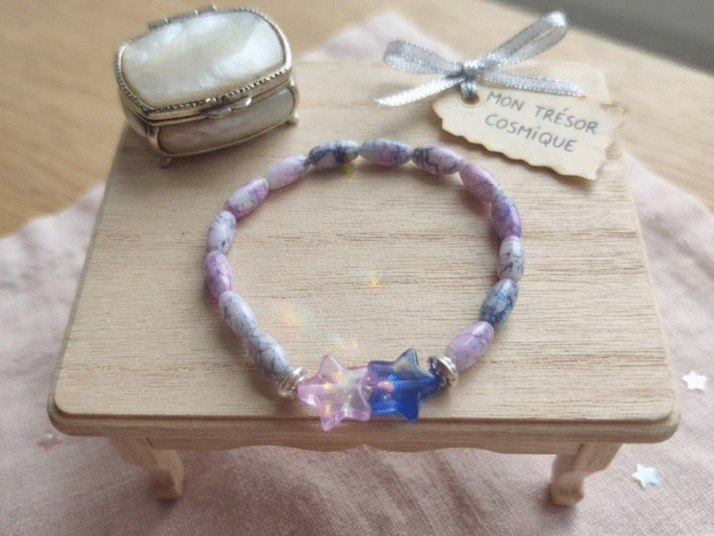 BRACELETS EN PERLES DE VERRE