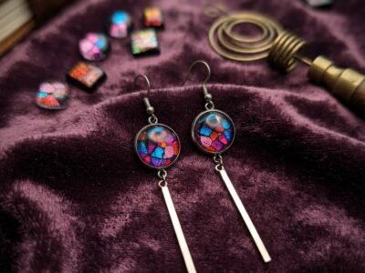 Boucles d'oreilles hypnotiques