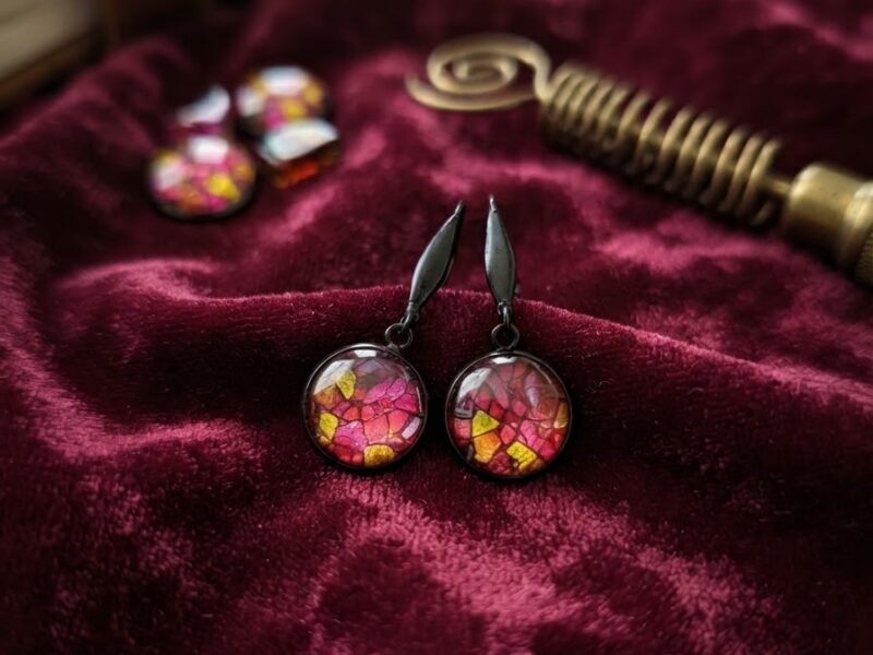 Boucles d'oreilles hypnotiques