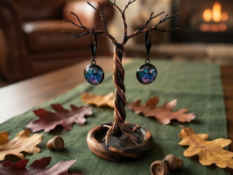 Boucles d'oreilles hypnotiques
