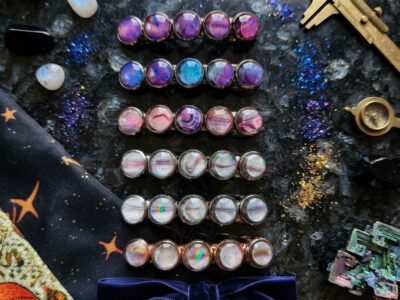 Barrettes "magie des étoiles"