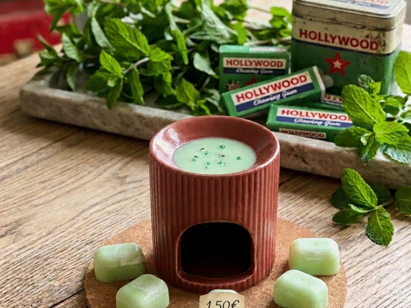 Fondants bougies Menthe Chlorophylle