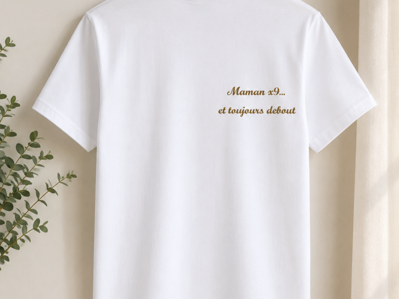 T-shirt personnalisé
