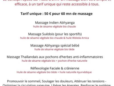 Masseuse professionnelle