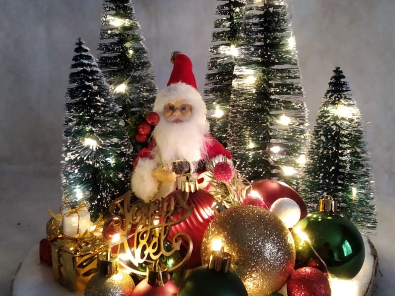 Décorations de table pour noël