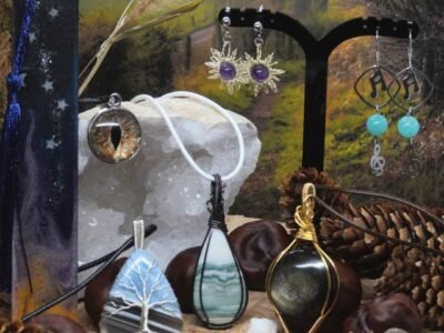 Bijoux pierres naturelles wire wrapping