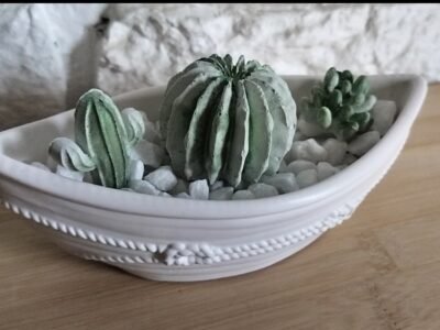 Décoration en résine minérale