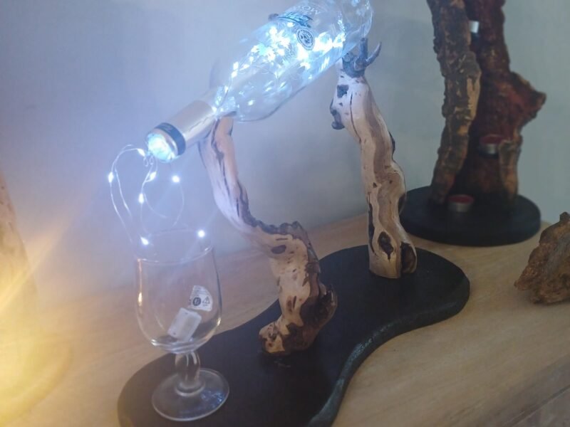 Créatrice de luminaires zen et d objets en bois recyclés