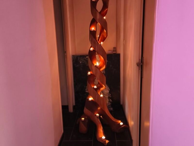 Créatrice de luminaires zen et d objets en bois recyclés