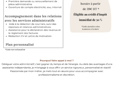 Secrétaire Indépendante