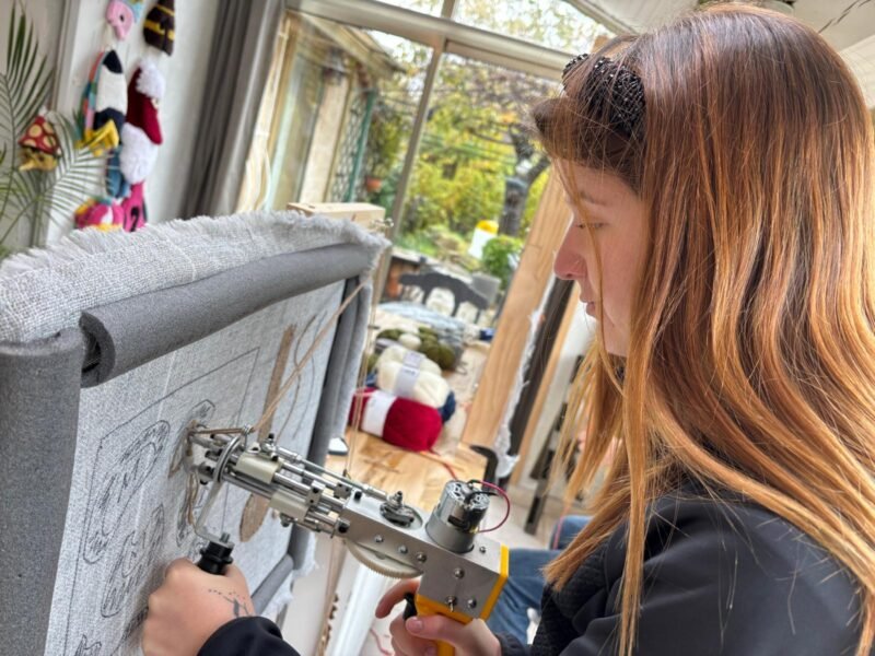 ATELIER TUFTING EN PLEIN COEUR DU LUBERON