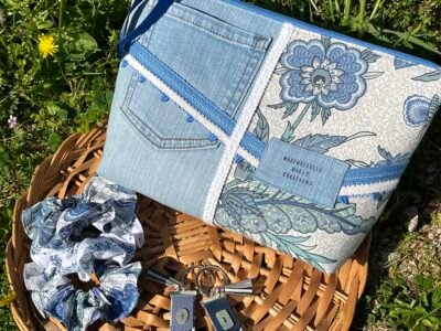 Créations textiles - Décorations et accessoires en linge ancien et tissus upcyclés