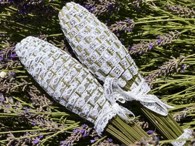 Créations textiles - Décorations et accessoires en linge ancien et tissus upcyclés