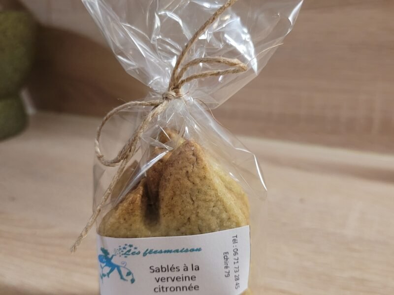 Sablés verveine citronnée