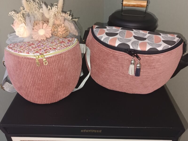 Sac banane adulte et enfant et sac a dos