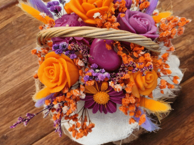 Bougies gourmandes et bouquets parfumés