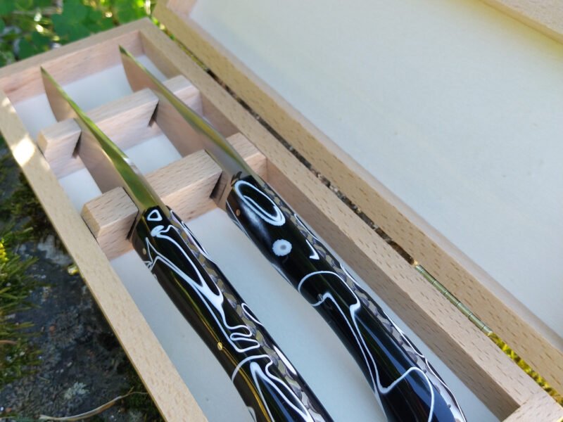 Duo de couteaux de table