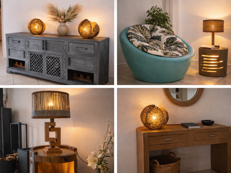 Meuble et objets de décoration