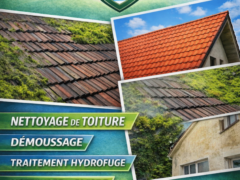 Demoussjura traitement, toiture et façade