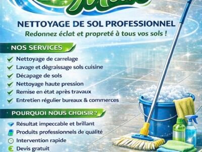 Entreprise de nettoyage