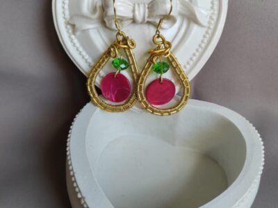 ✨ Bijoux artisanaux poétiques des Hauts-de-France – Mademois’Elle “S” sur les marchés avec cœur ✨