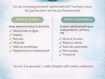 Assistante administrative indépendante