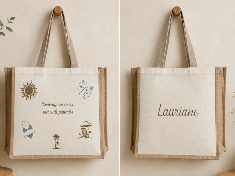 Tote bag personnalisé