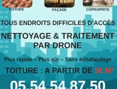 NETTOYAGE PAR DRONE