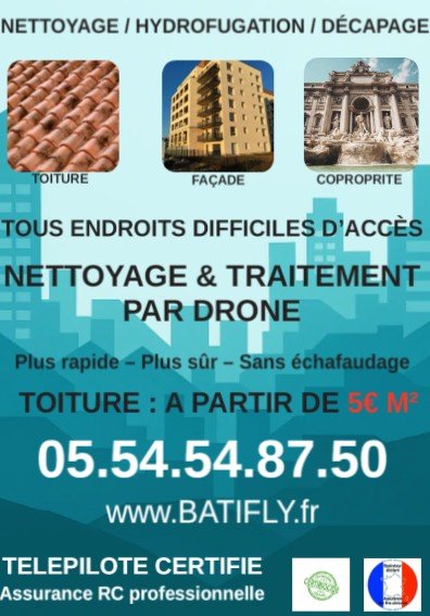 NETTOYAGE PAR DRONE