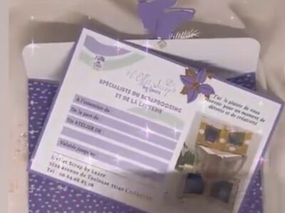 Cours- ateliers-animations Scrapbooking - créatrices en carterie- album-scrapbooking
