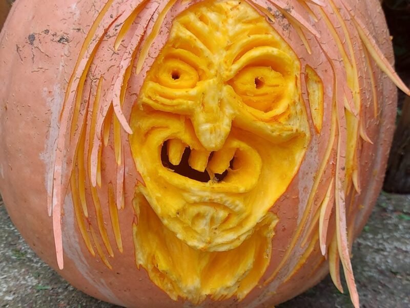 Marché producteur + citrouilles sculptées + Food truck